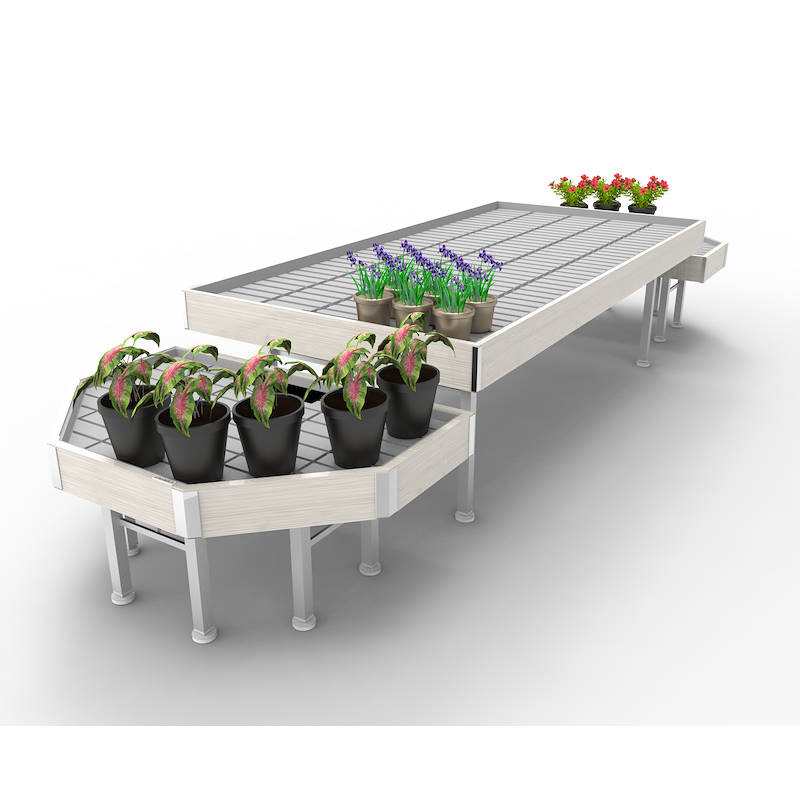 AKTIONEN Set Linie AMOR, Ausstellungs-Set: breite 1260 mm, Farbe: weißes Holz, Packung: 1 Set