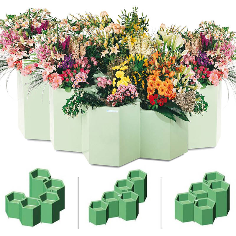 Ausstellungssystem mit Kuehlung Fior d'acqua, Ausstellungs-Set: Set 5 STK - LEONARDO, Optional: Standard