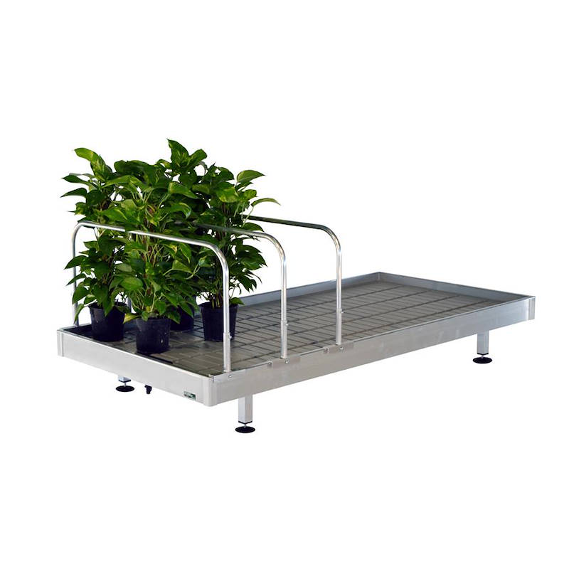 Alu-Pflanzenteilerbügel, Größe: 1225 x 2530 mm, Packung: 10 Stücke