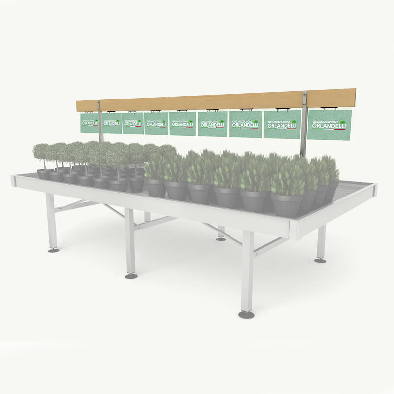 Holzplatten mit höhenverstellbaren Gestell für Verkaufstisch