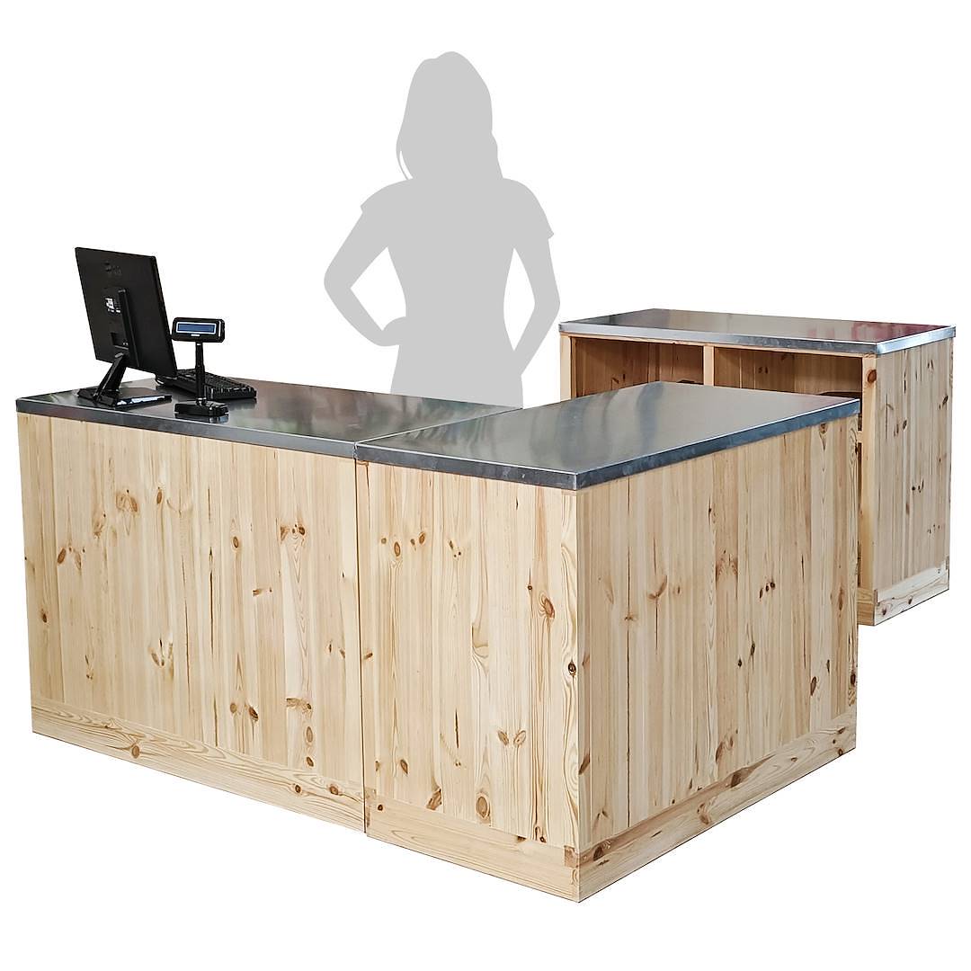 Kassentisch-Set, Ausstellungs-Set: Kassenzähler-Set, Packung: 1 Set