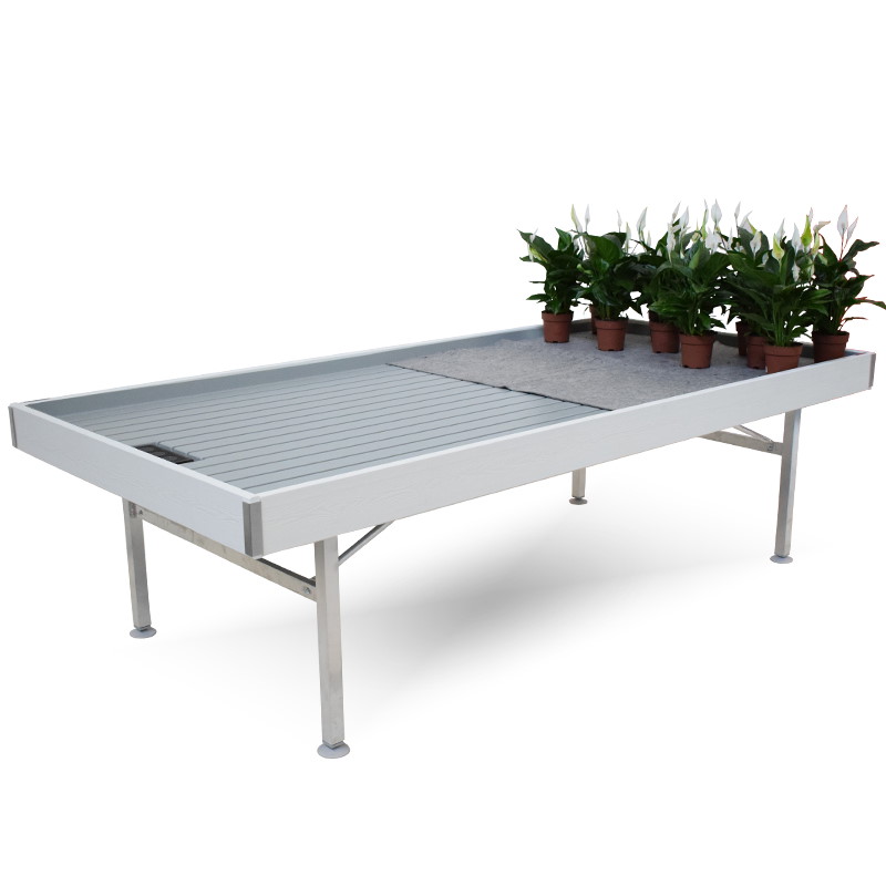 Holztisch Linie AMOR, Größe: 1060 mm x 2100 mm, Höhe: h 750 mm, Farbe: weißes Holz, Packung: 15 Stücke