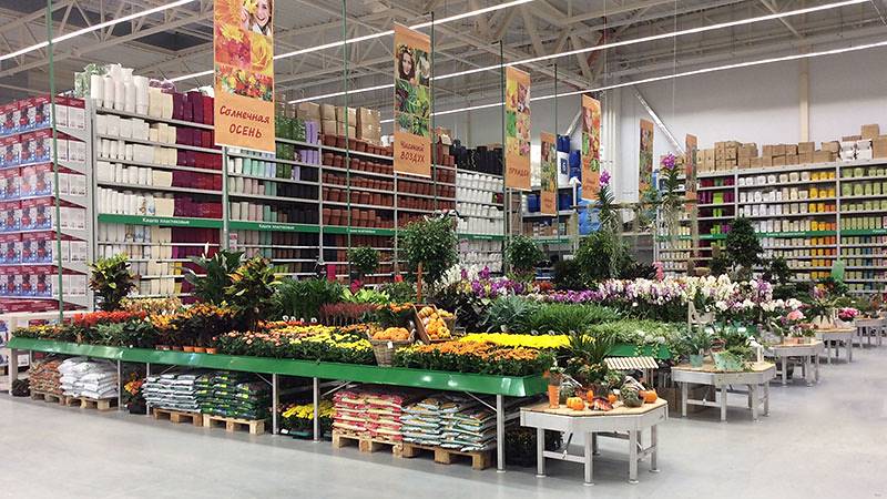 BauCenter präsentiert die neue Pflanzen- und Blumenabteilung