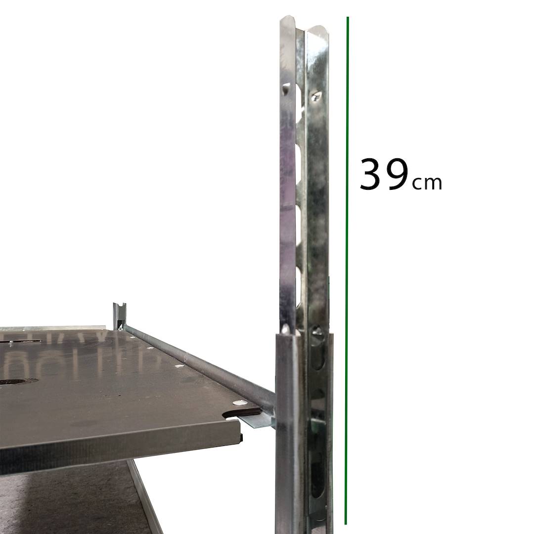 Verlängerung für DC-Wagen, Größe: 390 mm, Packung: 3150 Stücke