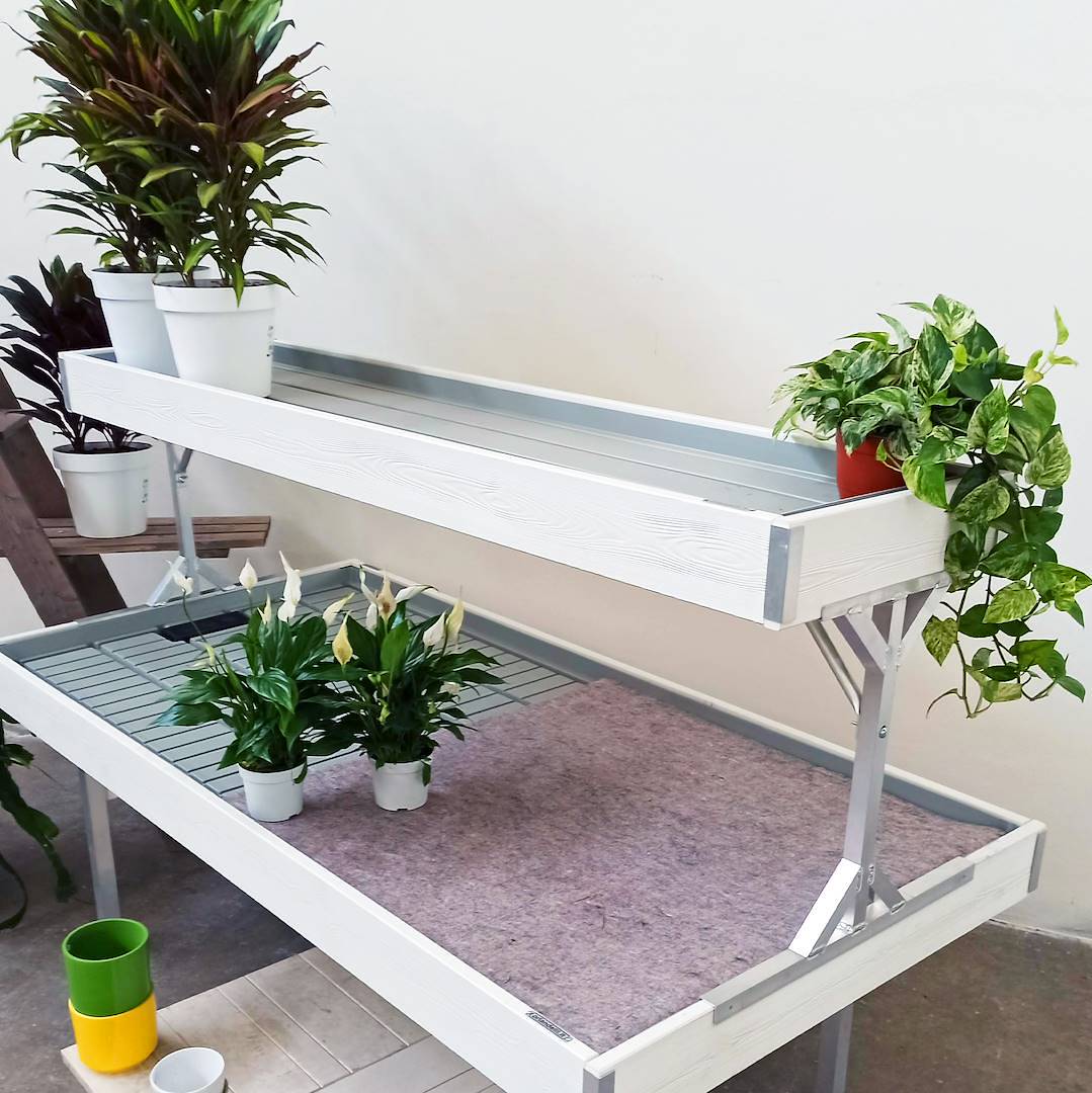 Table surélevée Ligne en bois AMOR