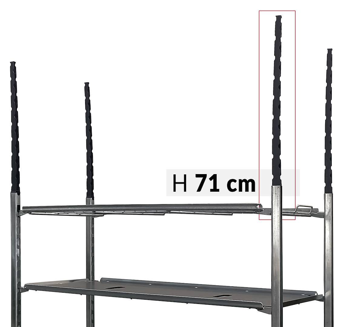 Kunststoffsäulenverlängerung – 71, 5 cm