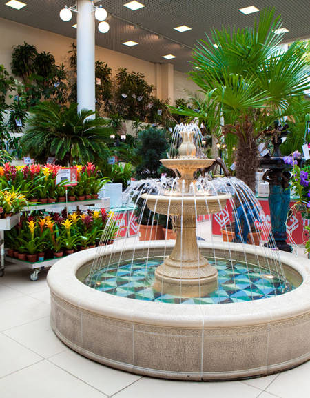 Ausstattung eines Gartencenters in Russland, TVOY DOM