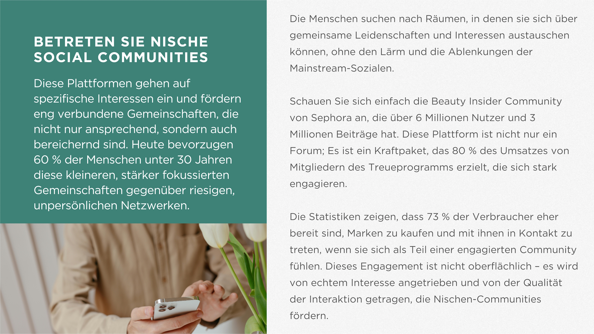BETRETEN SIE NISCHE SOCIAL COMMUNITIES - Seite 9