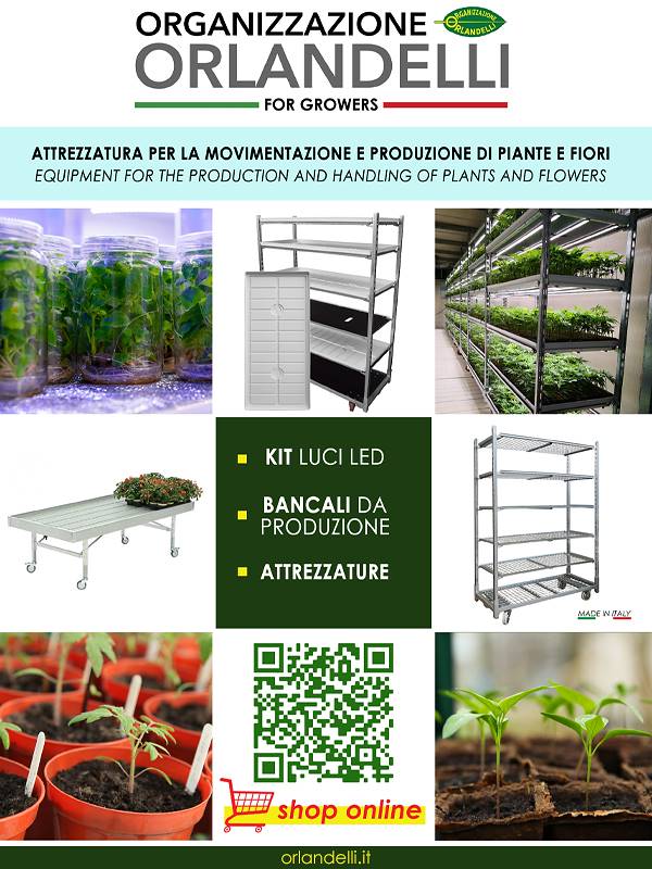 BROCHURE - ATTREZZATURA PER LA MOVIMENTAZIONE E PRODUZIONE DI PIANTE E FIORI