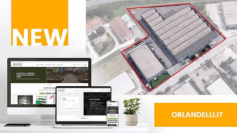 Nouveau siège social et site Web pour Organizzazione Orlandelli