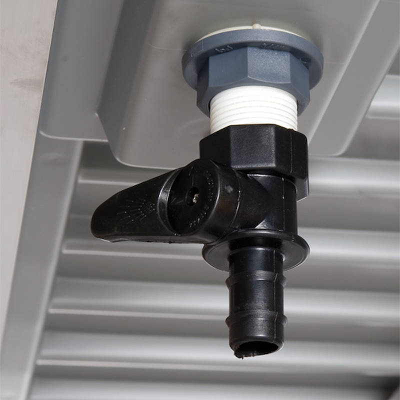 Feste Verkaufstische kostengünstig aus Aluminium zum Zusammenbauen