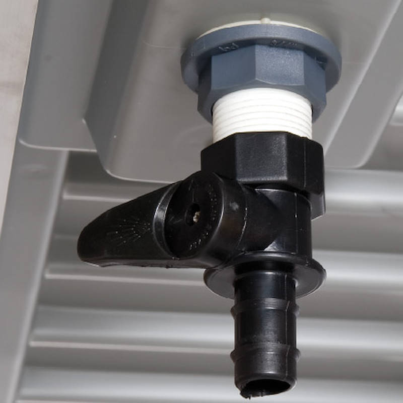 Aluminium Verkaufstisch 3 Einlegeböden