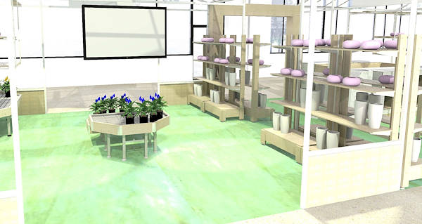 Am 15 November eröffnet la Serra von Flora Toscana in FICO Eataly World