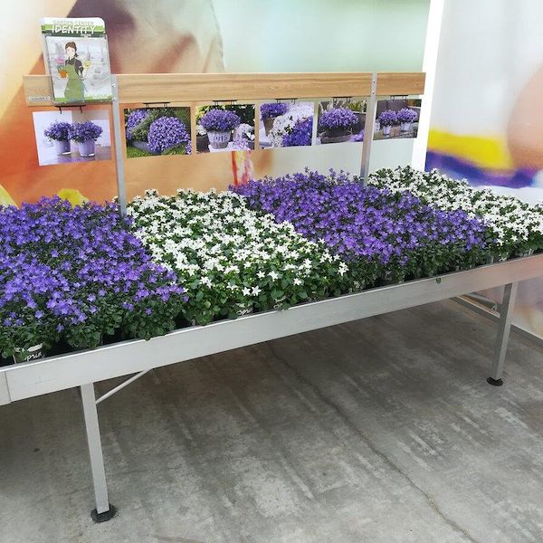 Welded aluminum bench