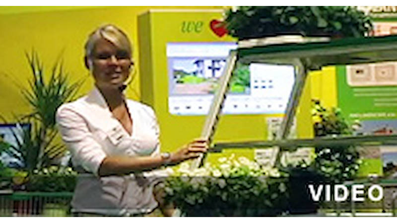 Cabriolet-Verkaufsständer