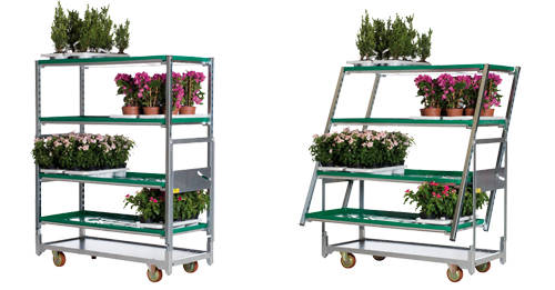 CABRIOLET VERKAUFSSTÄNDER: von den Transport zu der Ausstellung in einem KLICK