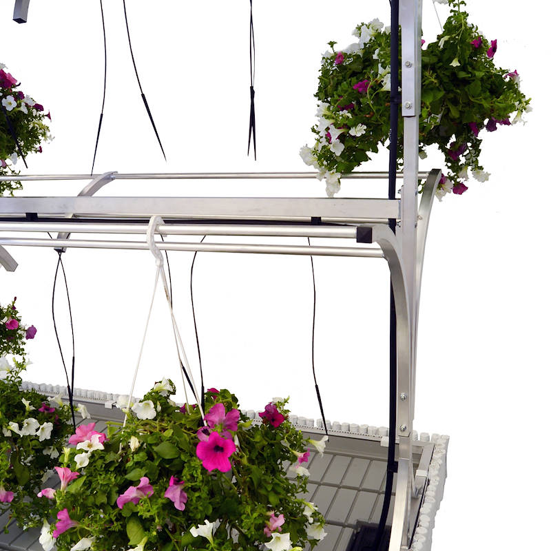 Chiringuito espositore per piante in basket