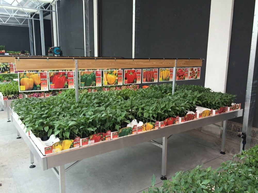 El sistema expositivo para plantas y flores que mejora  tus escenografías  de ventas