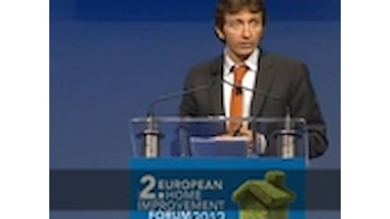 En linea el vídeo del el intervención de Marco Orlandelli en el segundo EUROPEAN HOME IMPROVEMENT FORUM 2012