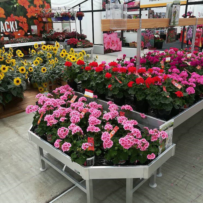 End Cap für Alu-Verkaufstisch