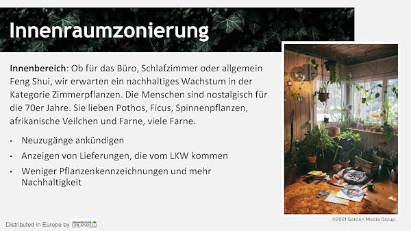 Garden Trends Report - Zweiter Teil