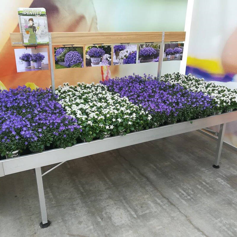 geschweißte Aluminium-Verkaufstisch