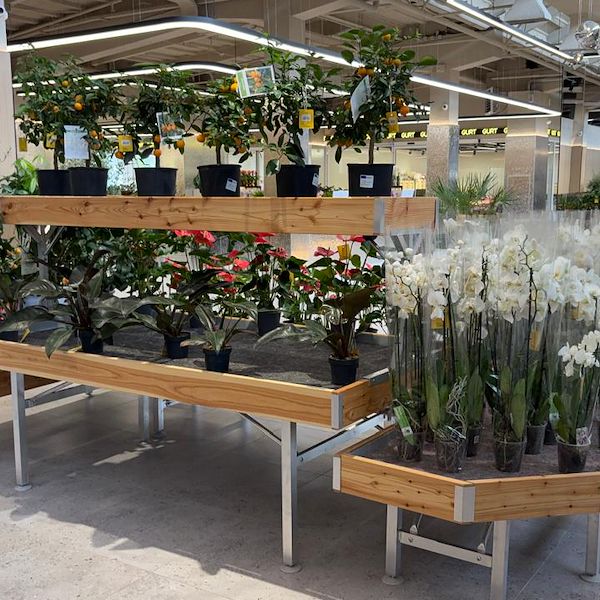 Gurt Flora wählt die Möbel von Orlandelli für seinen imposanten Store in Kiew