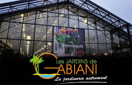 Les Jardins de Gabiani, meublé un tout nouveau Centre Jardinerie en France
