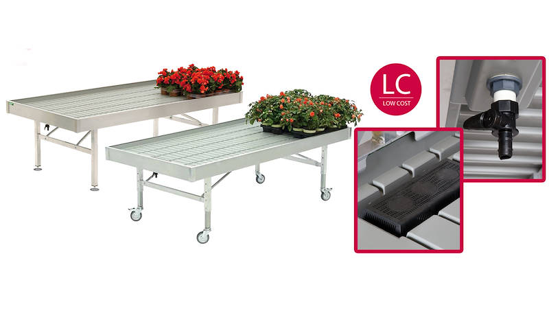 LOW COST ALU-VERKAUFSTISCHE 