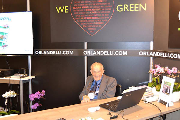 Ernest Wertheim at Orlandelli's booth (IPM Essen 2015)