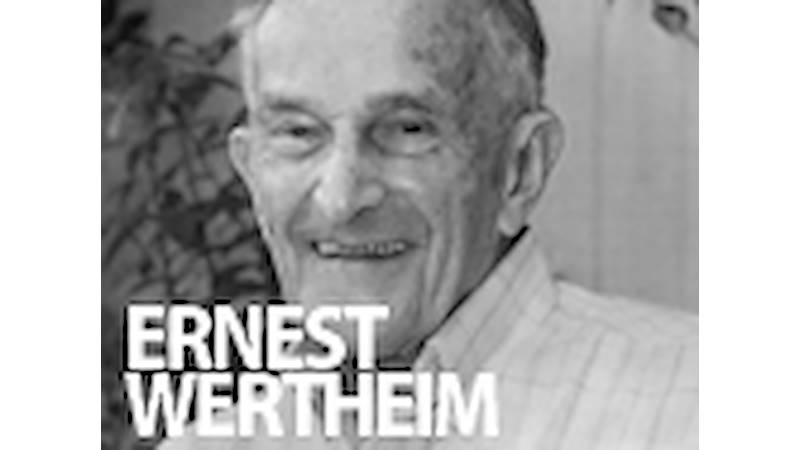 Organizzazione Orlandelli präsentiert ERNEST WERTHEIM 