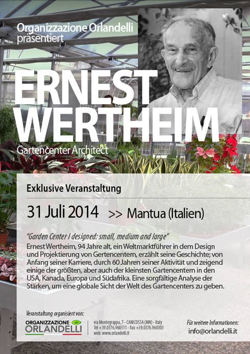 Organizzazione Orlandelli präsentiert ERNEST WERTHEIM 