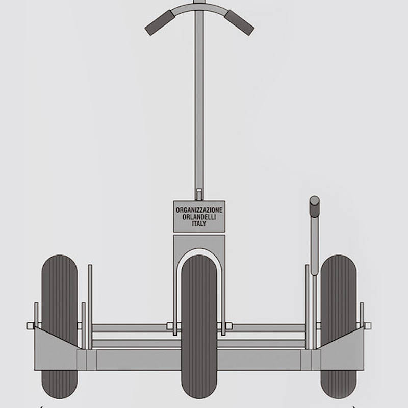 Porta carrito para carrito unistandard