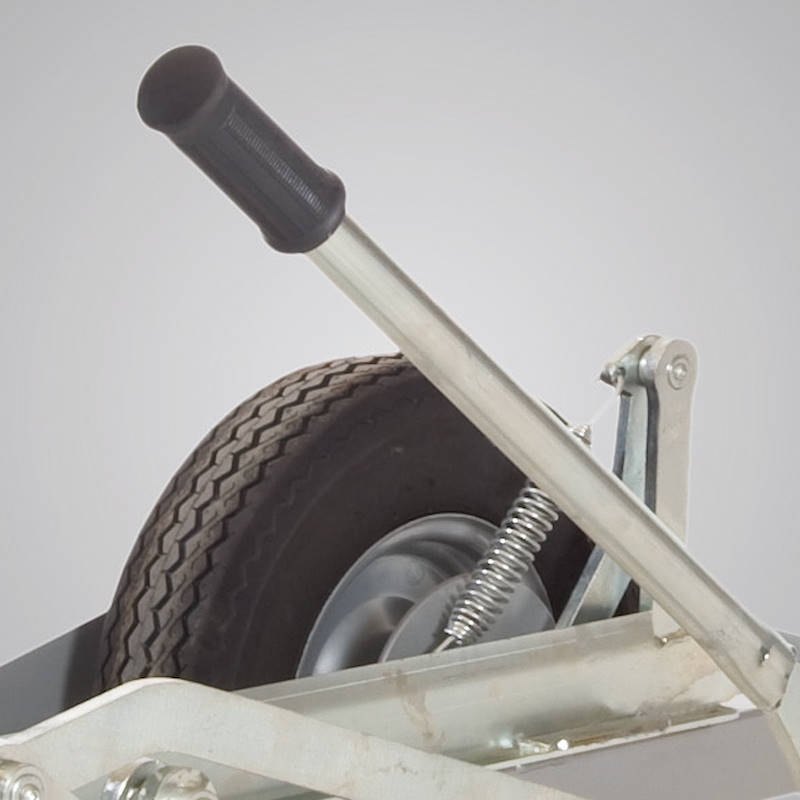 Rough terrain carrier for unistandard cart