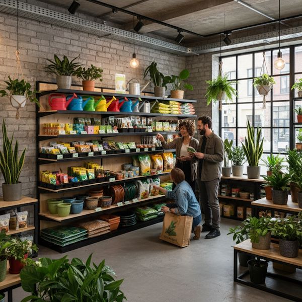 Rayonnage en bois avec étagères mobiles