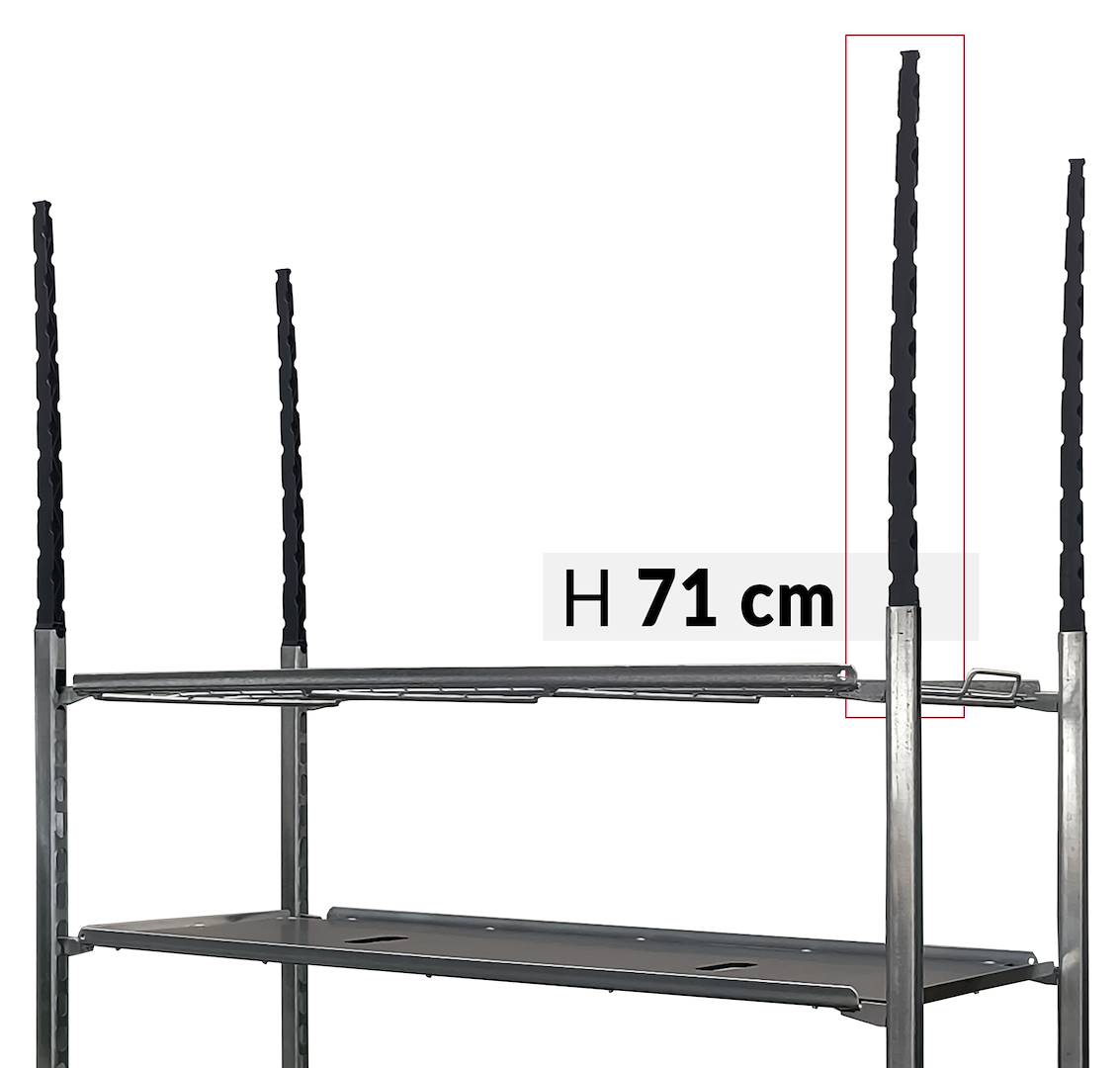 Estensione colonna in plastica da 71,5 cm
