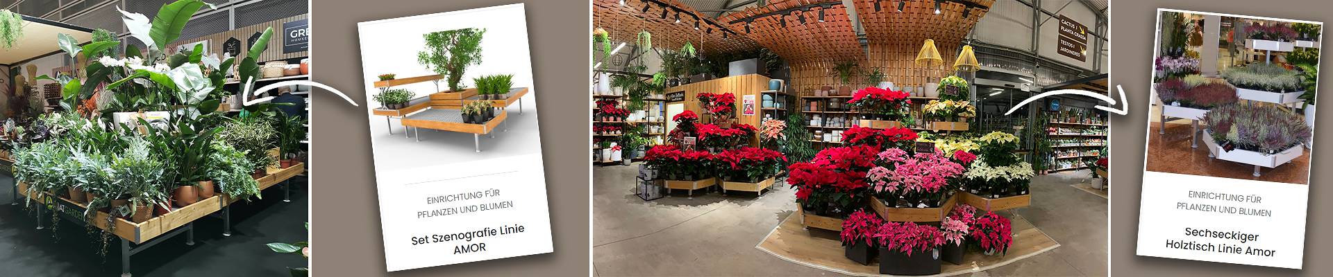 EINRICHTUNG FÜR PFLANZEN UND BLUMEN