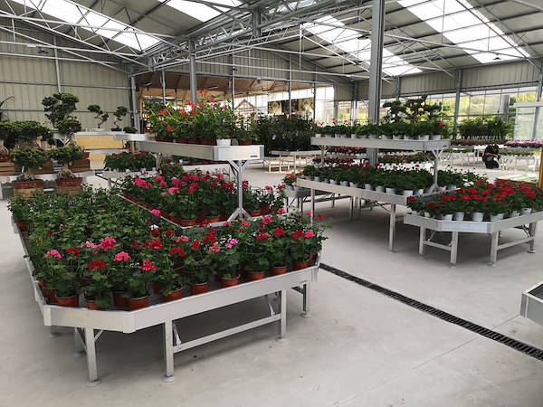 Viveros del Valle erneuert die Ausstellung von Pflanzen und Blumen