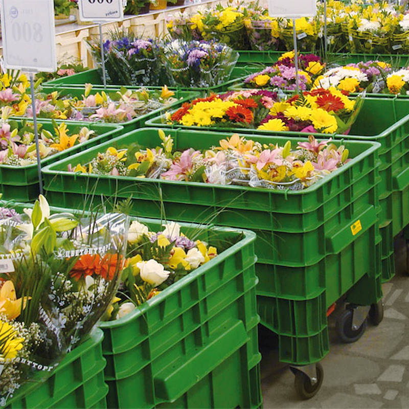 Wanne für Schnittblumen