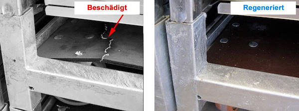 Wie die zerbrochenen Karren beheben