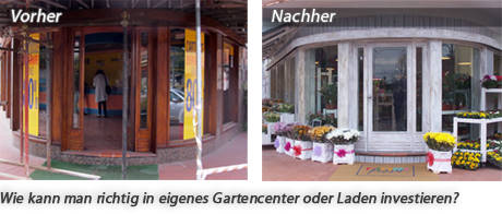 Wie kann man richtig in eigenes Gartencenter oder Laden investieren?